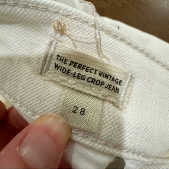 Madewell Perfect Vintage Wide Leg Crop Jean - Picture 8 of 13
